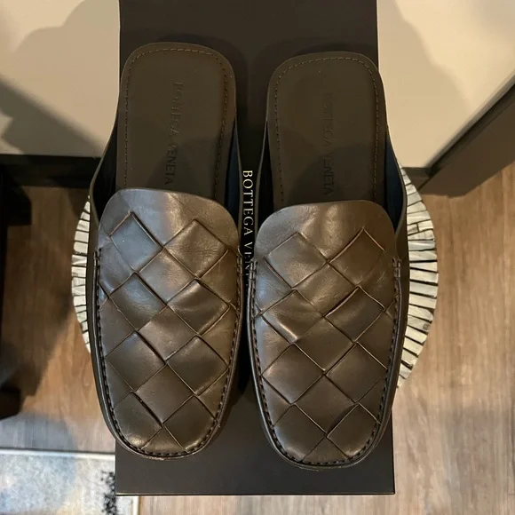 Bottega Veneta Intrecciato Leather Mules